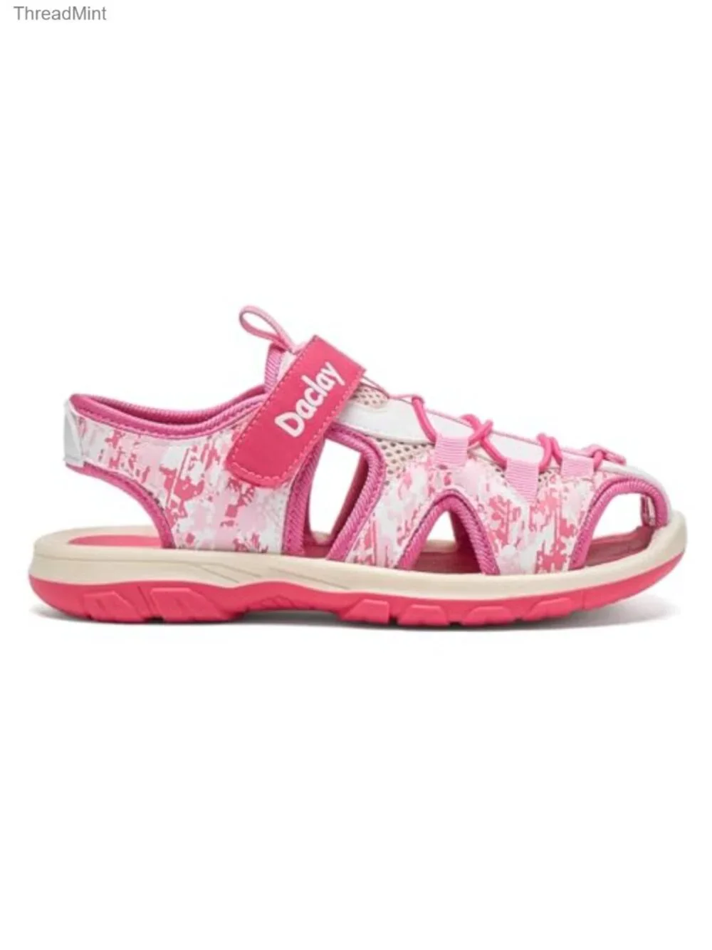 Kids Athletic Closed-Toe Sandals - Breathable Quick-Dry Hiking & Water Shoes -